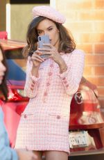 ALESSANDRA AMBROSIO on the Set of a Photoshoot in Los Angeles 11/10/2018