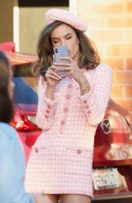 ALESSANDRA AMBROSIO on the Set of a Photoshoot in Los Angeles 11/10/2018