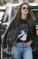 ALESSANDRA AMBROSIO Out and About in Los Angeles 11/13/2018