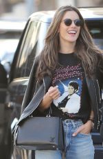 ALESSANDRA AMBROSIO Out and About in Los Angeles 11/13/2018