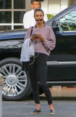 ALESSANDRA AMBROSIO Out and About in Santa Monica 11/16/2018
