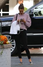 ALESSANDRA AMBROSIO Out and About in Santa Monica 11/16/2018