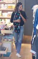 ALESSANDRA AMBROSIO Out Shopping in Brentwood 11/10/2018