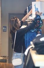 ALESSANDRA AMBROSIO Out Shopping in Brentwood 11/10/2018