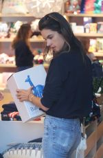 ALESSANDRA AMBROSIO Out Shopping in Brentwood 11/10/2018