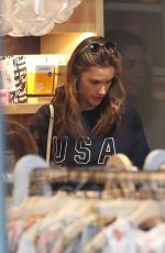 ALESSANDRA AMBROSIO Out Shopping in Brentwood 11/10/2018