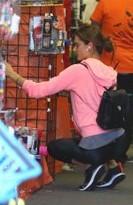 ALESSANDRA AMBROSIO Out Shopping in Santa Monica 10/31/2018
