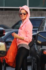 ALESSANDRA AMBROSIO Out Shopping in Santa Monica 10/31/2018