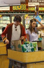 ALESSANDRA AMBROSIO Shopping at Whole Foods in Santa Monica 11/18/2018
