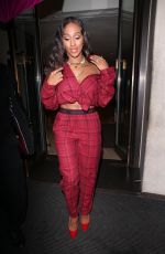 ALEXANDRA BURKE Leaves Mayfair Hotel in London 11/19/2018