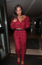 ALEXANDRA BURKE Leaves Mayfair Hotel in London 11/19/2018