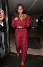 ALEXANDRA BURKE Leaves Mayfair Hotel in London 11/19/2018