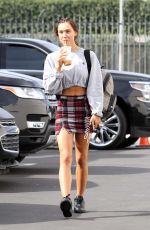 ALEXIS REN Arrives at Dancing with the Stars Studio in Los Angeles 11/05/2018
