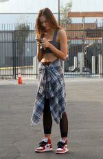 ALEXIS REN Leaves DWTS Rehersal Studios in Los Angeles 11/18/2018