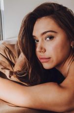 ALEXIS REN on the Set of a Photoshoot in Los Angeles, November 2018