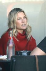 ALI LARTER and MOLLY SIMS Out for Lunch in West Hollywood 10/30/2018