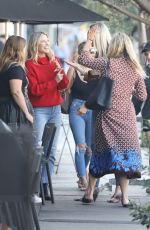 ALI LARTER and MOLLY SIMS Out for Lunch in West Hollywood 10/30/2018