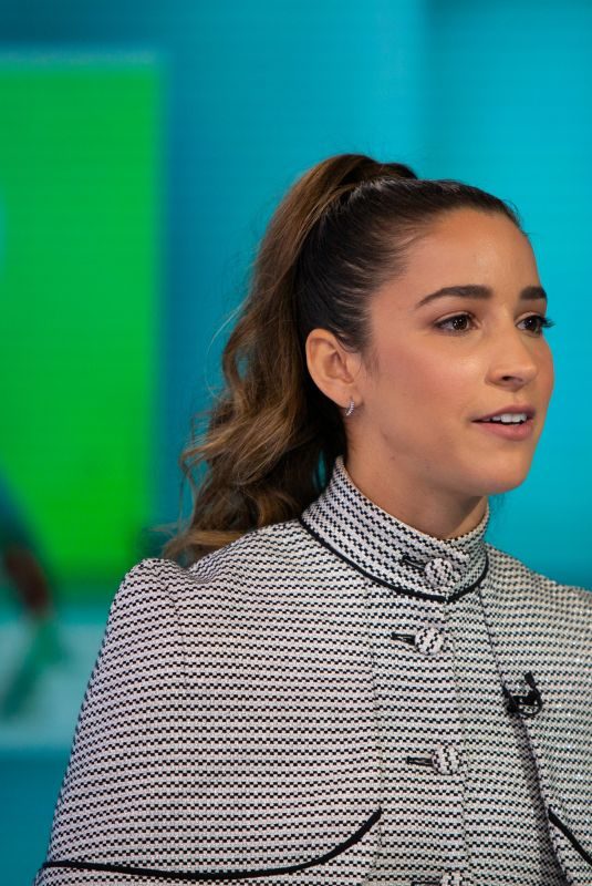 ALY RAISMAN at Today Show in New York 10/30/2018