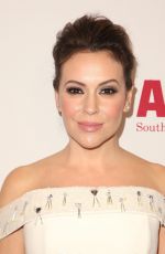 ALYSSA MILANO at Aclu Bill of Rights Dinner in Beverly Hills 11/11/2018