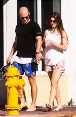 AMANDA CERNY Out in Miami Beach 10/31/2018