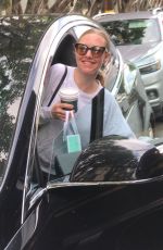 AMANDA SEYFRIED Leaves Kate Somerville in West Hollywood 11/29/2018