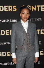 AMANDLA STENBERG at Deadline Contenders in Los Angeles 11/03/2018