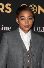 AMANDLA STENBERG at Deadline Contenders in Los Angeles 11/03/2018