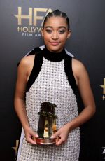 AMANDLA STENBERG at Hollywood Film Awards in Los Angeles 11/04/2018