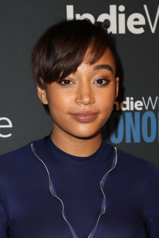 AMANDLA STENBERG at Indiewire Honors 2018 in Los Angeles 11/01/2018