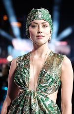 AMBER HEARD at Aquaman Premiere in London 11/26/2018