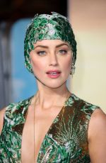 AMBER HEARD at Aquaman Premiere in London 11/26/2018