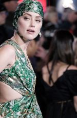 AMBER HEARD at Aquaman Premiere in London 11/26/2018