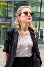 AMBER HEARD at Heathrow Airport in London 11/24/2018