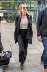 AMBER HEARD at Heathrow Airport in London 11/24/2018