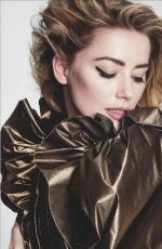 AMBER HEARD in Marie Claire Magazine, UK December 2018