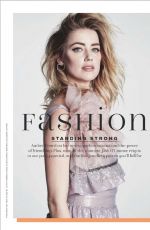 AMBER HEARD in Marie Claire Magazine, UK December 2018