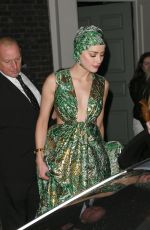 AMBER HEARD Leaves Aquaman Premiere Party in London 11/26/2018