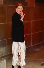 AMBER HEARD Out and About in New York 11/12/2018