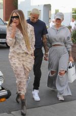 AMBER ROSE at Il Pastaio in Beverly Hills 11/27/2018