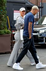 AMBER ROSE at Il Pastaio in Beverly Hills 11/27/2018