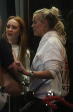 AMBER TURNER and CHLOE MEADOWS Night Out in London 11/23/2018