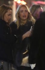 AMBER TURNER and CHLOE MEADOWS Night Out in London 11/23/2018