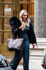 AMBER TURNER Leaves Bentley Hotel in London 11/09/2018