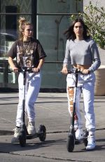 AMELIA and DELILAH HAMLIN Out in West Hollywood 11/18/2018