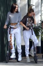 AMELIA and DELILAH HAMLIN Out in West Hollywood 11/18/2018