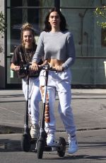 AMELIA and DELILAH HAMLIN Out in West Hollywood 11/18/2018