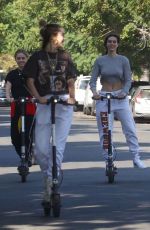 AMELIA and DELILAH HAMLIN Out in West Hollywood 11/18/2018