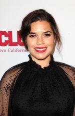 AMERICA FERRERA at Aclu Bill of Rights Dinner in Beverly Hills 11/11/2018