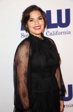 AMERICA FERRERA at Aclu Bill of Rights Dinner in Beverly Hills 11/11/2018