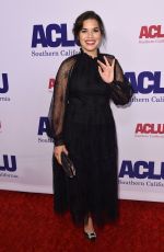 AMERICA FERRERA at Aclu Bill of Rights Dinner in Beverly Hills 11/11/2018